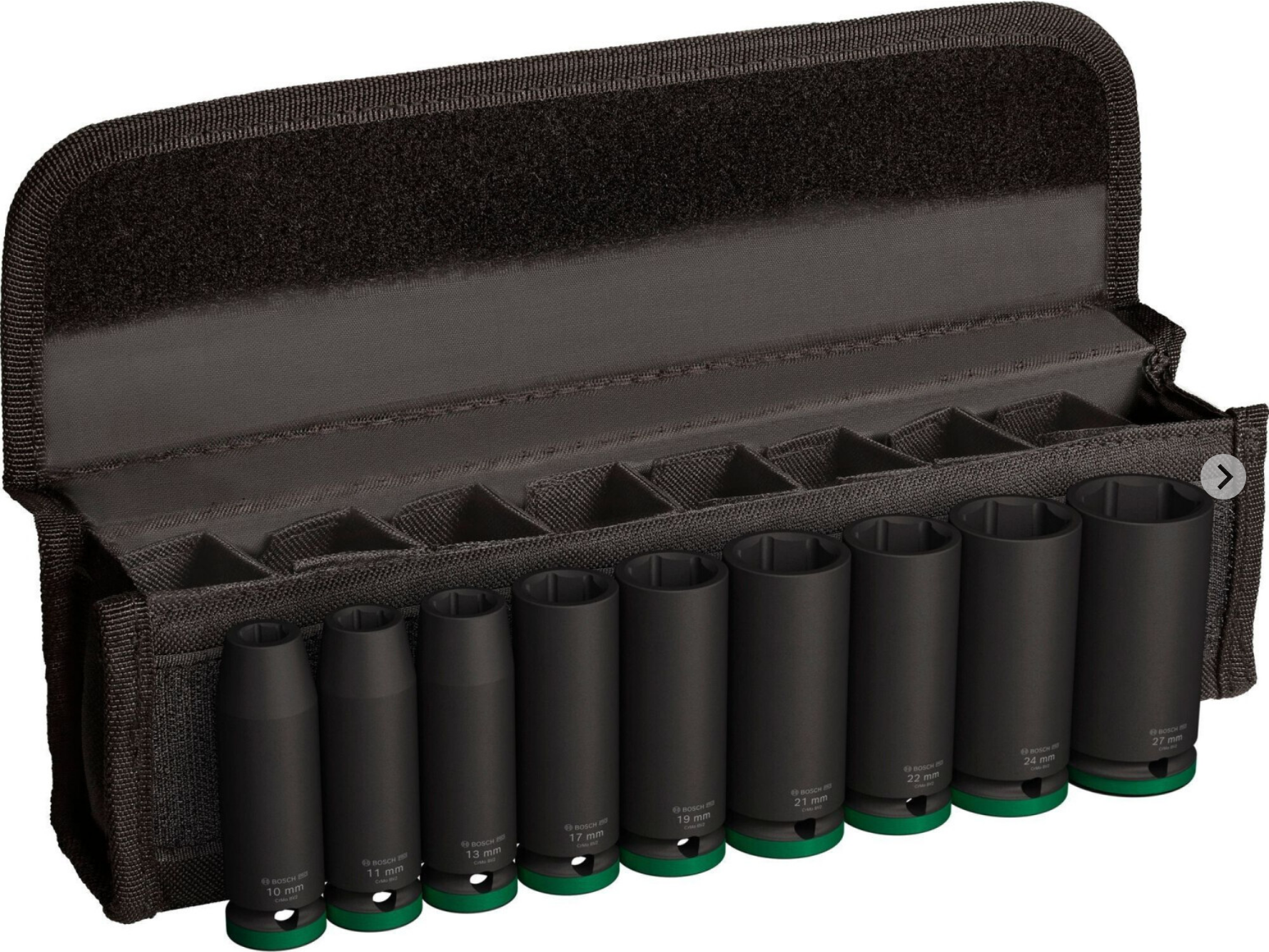 PRO Impact Steckschlüsselsatz Set, 1/2", tief, 9‑tlg. 2608003039