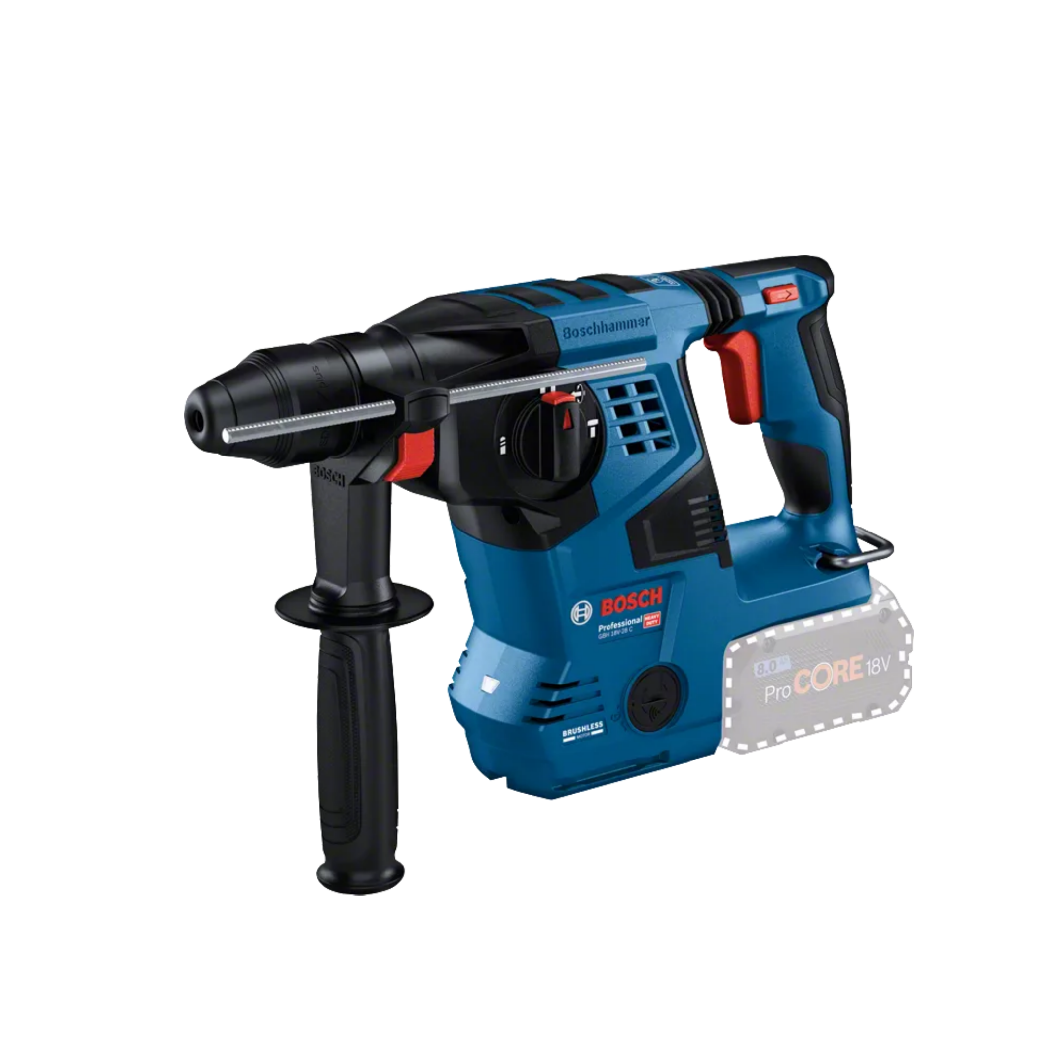 GBH 18V-28 C Professional - Akku-Bohrhammer mit SDS plus