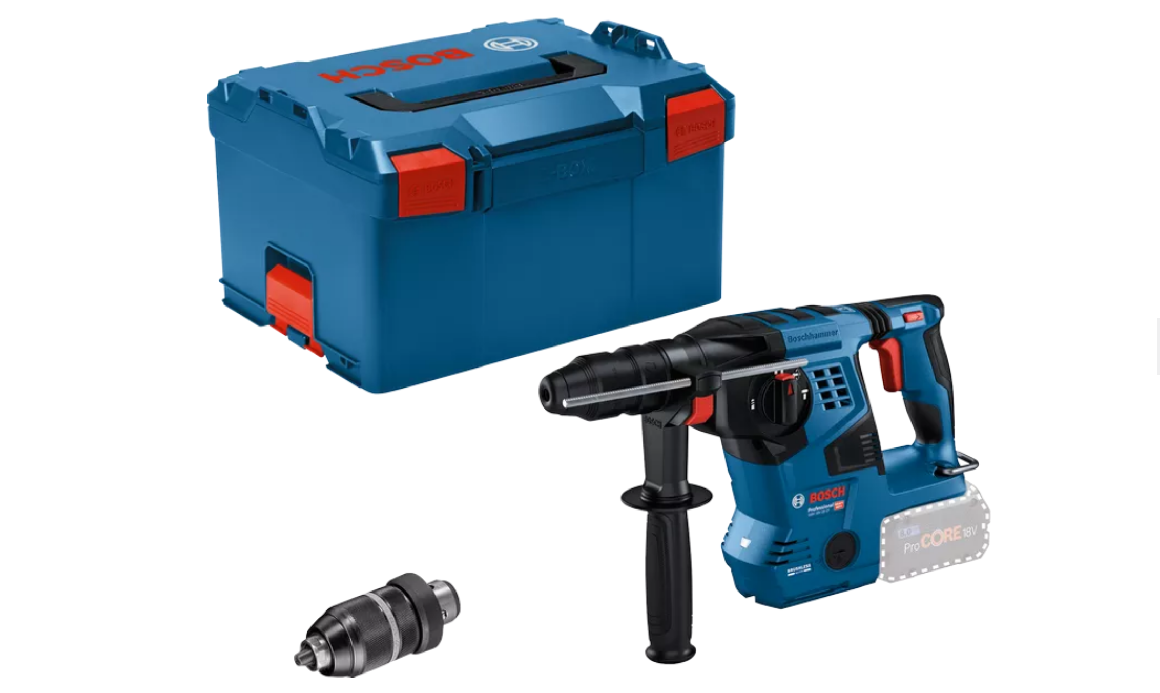 GBH 18V-28 CF Professional -Akku-Bohrhammer mit SDS plus