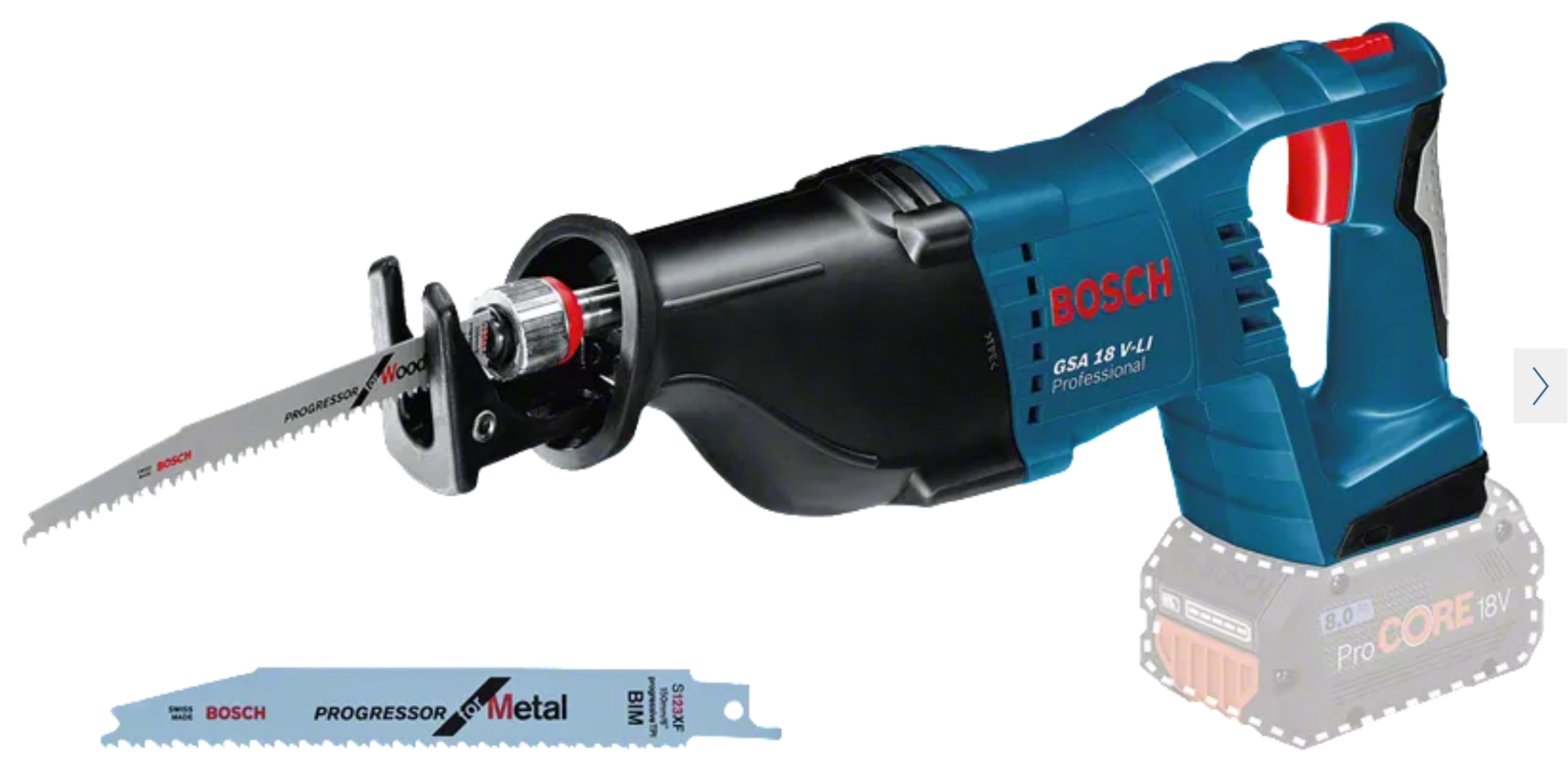 GSA 18V-LI Professional - Akku-Säbelsäge