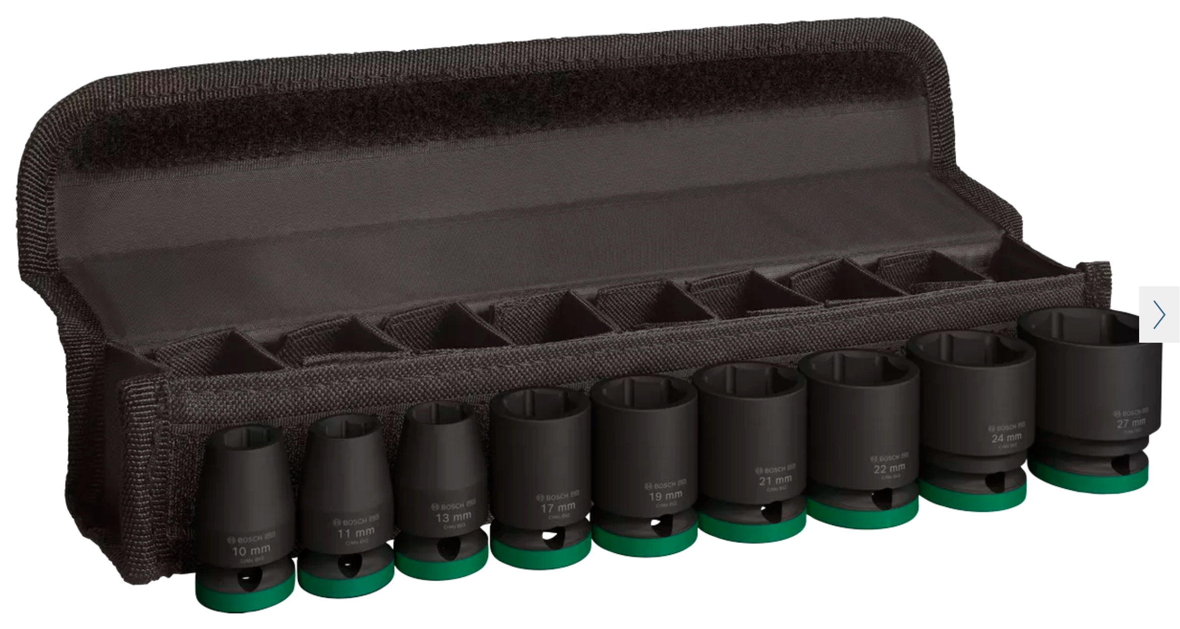 PRO Impact Steckschlüsselsatz Set, 1/2", tief, 9‑tlg. 2608003040