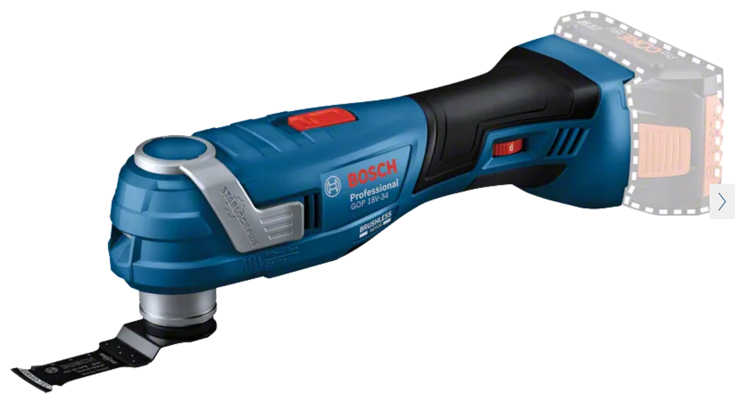 GOP 18V-34 Professional - Multi-Cutter